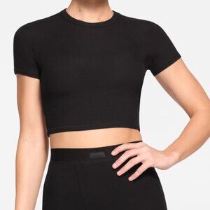 SKIMS soft Lounge Cropped T-shirt Size XS